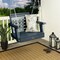 Highwood Usa Weatherly Single Seat Swing Outdoor Furniture for Patio, Backyard, Garden AD-PORW3-FBE - alternate 2